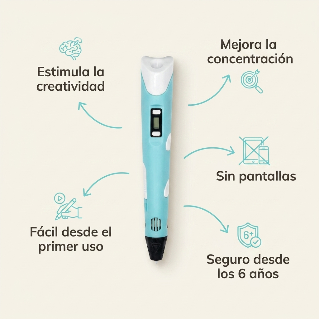 Bloomi™ | El lápiz que dibuja en el aire