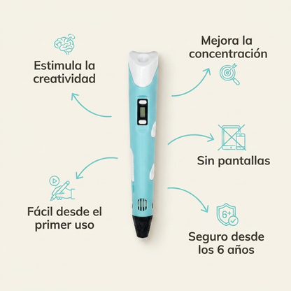 Bloomi™ | El lápiz que dibuja en el aire